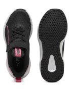 Puma Спортни обувки Flyer 3 с мрежа и еластични връзки Черен/Розово