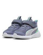 Puma Спортни обувки Flyer 3 с велкро и мрежа Прашно синьо/Бял/Ментово зелено