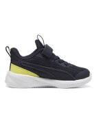 Puma Спортни обувки Flyer 3 с велкро и мрежа Ултрамарин синьо/Лайм зелено