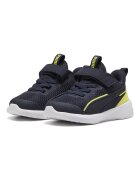 Puma Спортни обувки Flyer 3 с велкро и мрежа Ултрамарин синьо/Лайм зелено