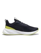 Puma Спортни обувки Flyer Lite 3 с мрежа и лого Ултрамарин синьо/Лайм зелено