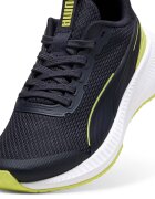 Puma Спортни обувки Flyer Lite 3 с мрежа и лого Ултрамарин синьо/Лайм зелено