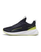 Puma Спортни обувки Flyer Lite 3 с мрежа и лого Ултрамарин синьо/Лайм зелено
