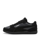 Puma Спортни обувки K-Moda от еко кожа с велур - Черен/Антрацитно сиво