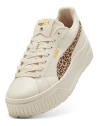 Puma Спортни обувки Karmen II от еко кожа с равна платформа Слонова кост/Кафяв/Бежов