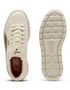 Puma Спортни обувки Karmen II от еко кожа с равна платформа Слонова кост/Кафяв/Бежов