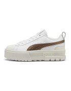 Puma Спортни обувки Mayze Glow-Up - Бял/Тъмнокафяв