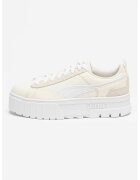 Puma Спортни обувки Mayze Patchwork с равна платформа - Бял/Бежов