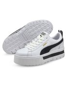 Puma Спортни обувки Mayze с велур и равна платформа