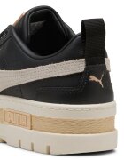 Puma Спортни обувки Mayze с велур и равна платформа Черен/Светло кафяво