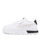 Puma Спортни обувки Mayze Stack с велур - Черен/Светло сив/Бял