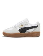 Puma Спортни обувки Palermo с кожа и велур - Бял/Светло сив