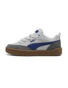 Puma Спортни обувки Park Lifestyle с велур - Сив/Тъмносин