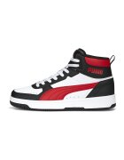Puma Спортни обувки Rebound Joy от еко кожа - Червен/Черен/Мръснобял