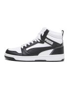 Puma Спортни обувки Rebound от еко кожа - Черен/Сив/Бял