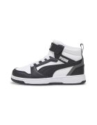 Puma Спортни обувки Rebound V6 с велкро - Бял/Черен/Сив