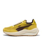 Puma Спортни обувки Rider Elite с еко велур - Синапено жълто/Земен