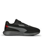 Puma Спортни обувки Runtamed Plus с еко кожа - Черен/Сив