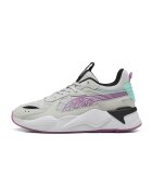Puma Спортни обувки с текстил - Черен/Лайм зелено