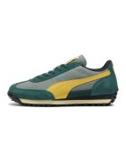 Puma Спортни обувки с велур - Сив/Жълт/Бледозелен