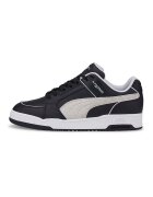 Puma Спортни обувки Slipstream Retro Sum от кожа и велур - Бял/Черен