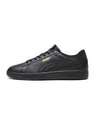 Puma Спортни обувки Smash 3.0 от еко кожа и кожа - Златист/Черен