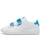 Puma Спортни обувки Smash 3.0 с велкро с брокат и контрасти