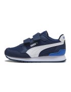 Puma Спортни обувки ST Runner с велкро - Бял/Тъмносин