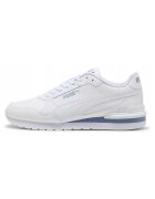 Puma Спортни обувки ST Runner v4 от кожа и еко кожа - Бял
