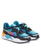 Puma Спортни обувки за деца - Rs-X Hot Wheels 2 Ps - тропическо синьо/оранжево гло - текстил -