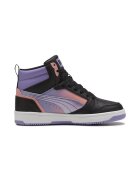 Puma Спортни обувки за момчета - rebound v6 mid blurry dreams jr - 400586-02 - Черни