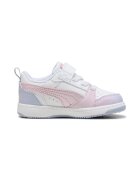 Puma Спортни обувки за момичета - rebound v6 lo blurry dreams ac+ inf - 400595-01 - бели