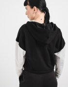 Puma Спортно худи DryCell Черен/Сив меланж/Бял