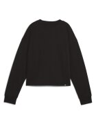 Puma Суитшърт Essentials+ Class Act с паднали ръкави Бял/Златист/Черен