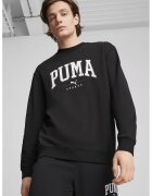 Puma Суитшърт с лого - Бял/Черен