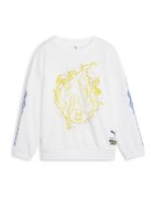 Puma Суитшърт с принт и паднали ръкави