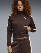 Puma Суитшърт T7 Always On с цип Коняк кафяв