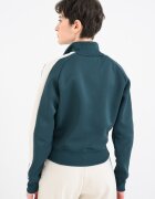 Puma Суитшърт T7 Always On с цип Тъмнозелен/Крем