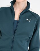 Puma Суитшърт T7 Always On с цип Тъмнозелен/Крем