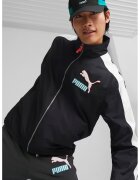 Puma Суитшърт T7 Fandom с цип - Избеляло черно/Бял