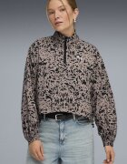 Puma Суитшъурт Essentials с шарка Черен/Прашно розово