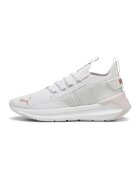 Puma Текстилни обувки за бягане Symmetry Fuzion - Светло сив/Изгорен портокал/Бял