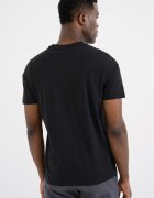 Puma Тениска Ess Lab Holiday с лого Черен