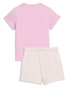 Puma Тениска Minicats с принт и шорти Бежов/Розово