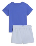 Puma Тениска Minicats с принт и шорти Светлосин
