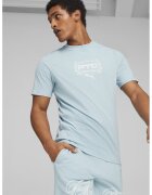 Puma Тениска с овално деколте и шарка