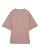 Puma Тениска STREET GLAM Oversized Bedazzled Graphic Прашно розово