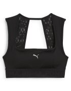 Puma Тренировъчно бюстие Move с изрязан гръб Черен