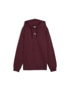 Puma Уголемено худи с джоб кенгуру и връзка Бордо