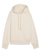 Puma Уголемено худи с плоха на гърба Крем